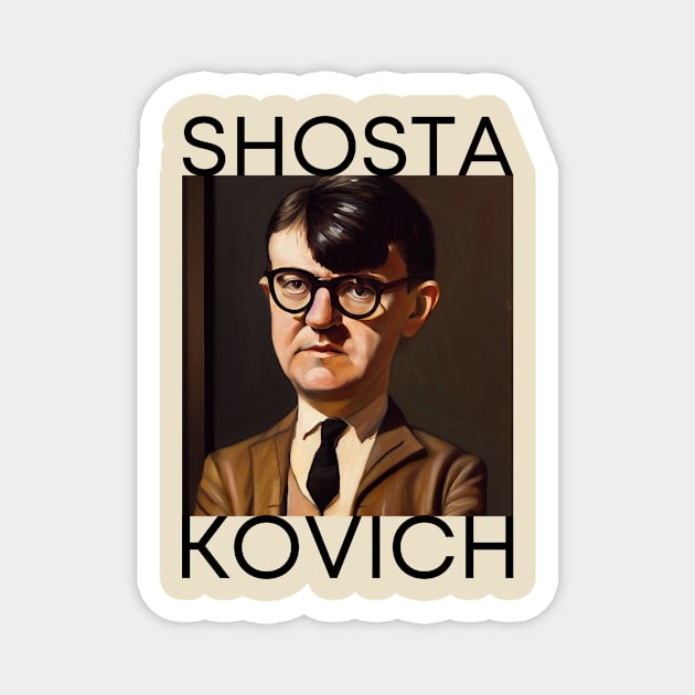 SHOSTAKOVICH Magnet by Cryptilian