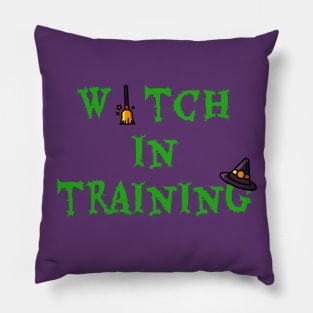 Witch In Training Pillow