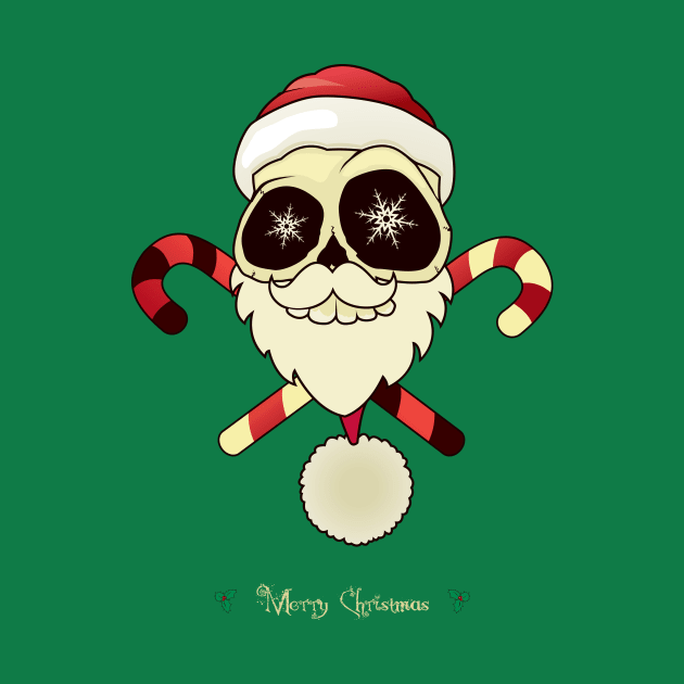 Santa skull by mangulica