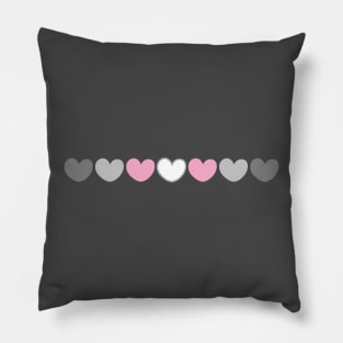 Demigirl pride flag Pillow