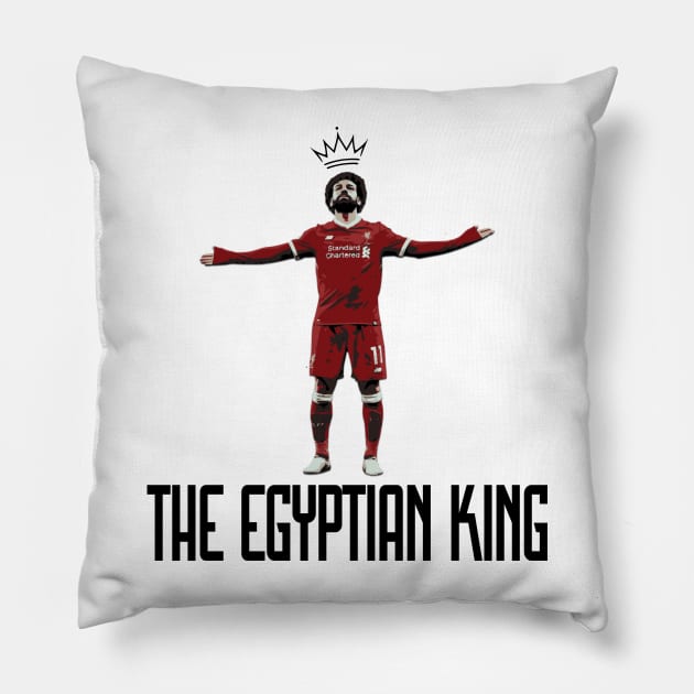 The Egyptian King Mo Salah LFC Pillow by YNWA Apparel