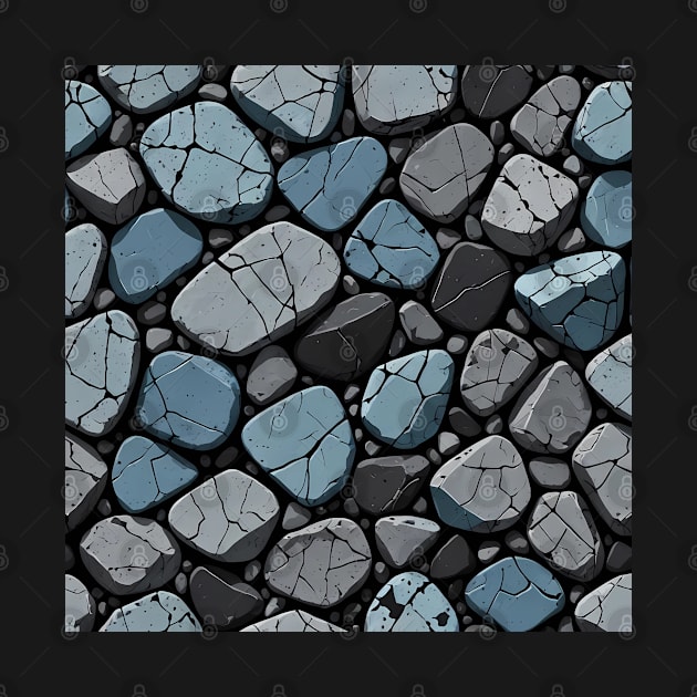 A coloured stone pattern by InspiredCreative