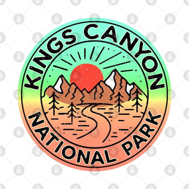 Kings Canyon National Park California Mountains Laptop by TravelTime