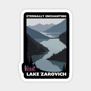 Lake Zarovich Tourism V2 - Eternally Enchanting Barovia Magnet