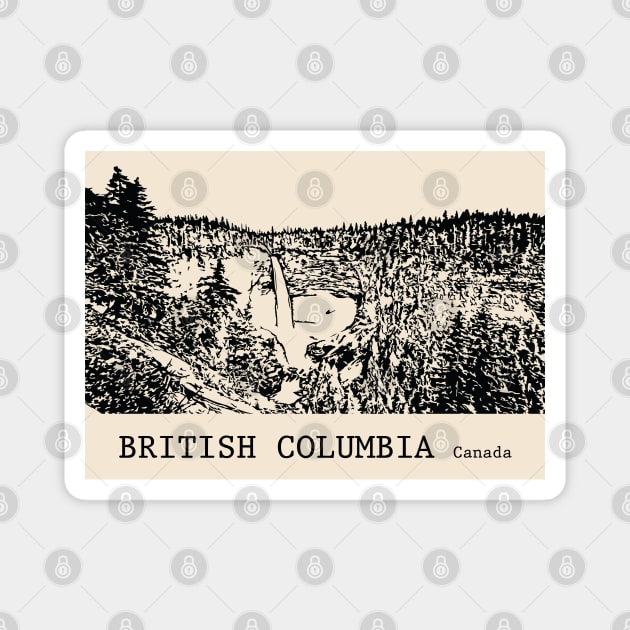 British Columbia Canada Magnet by Lakeric