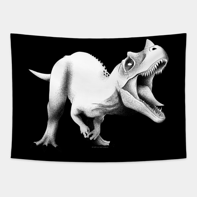 ceratosaurus #2 (no text) Tapestry by Stranger Attire