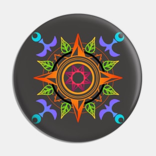 Sunburst Pin