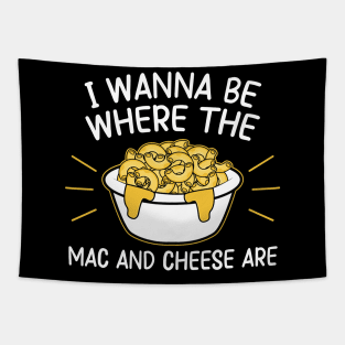 Mac and cheese Tapestry