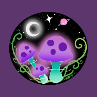 Space mushrooms T-Shirt