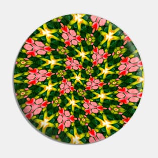 Cute Tropical Flower Pattern Pin