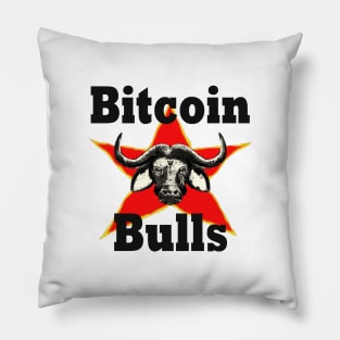 Bitcoin Bull Run Crypto Currency Pillow