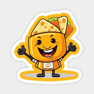 kawaii Taco cehees T-Shirt cute potatofood funny Magnet