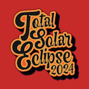 Total Solar Eclipse 2024 - Retro T-Shirt