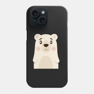 Polar Bear Nursery Illustration Phone Case