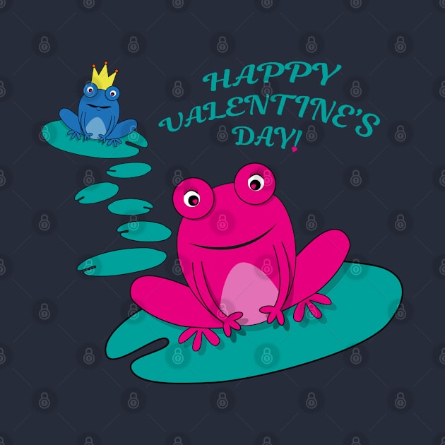 Frogs Valentine by PrintablesPassions