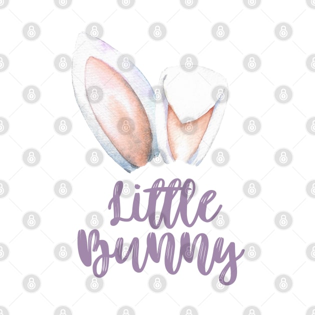 Little Bunny Easter Bunny Ears - White by Patty Bee Shop