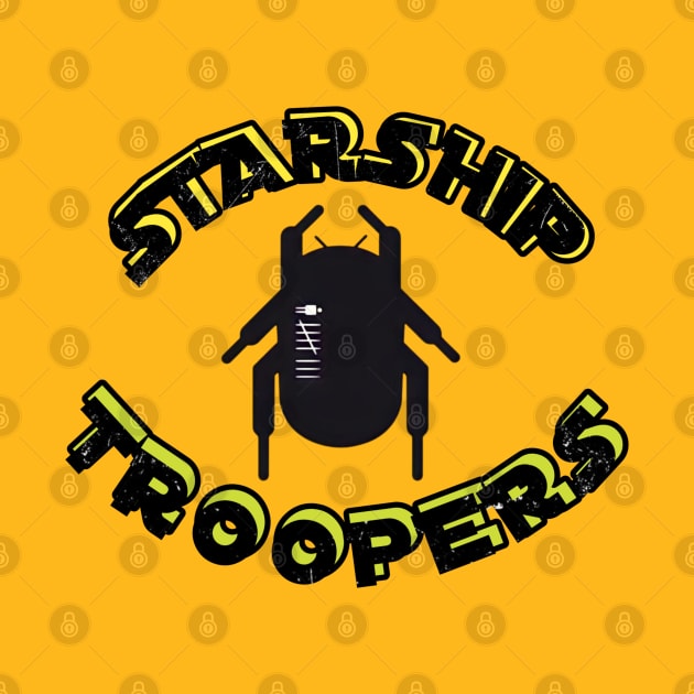 Starship troopers t-shirt by Dede gemoy