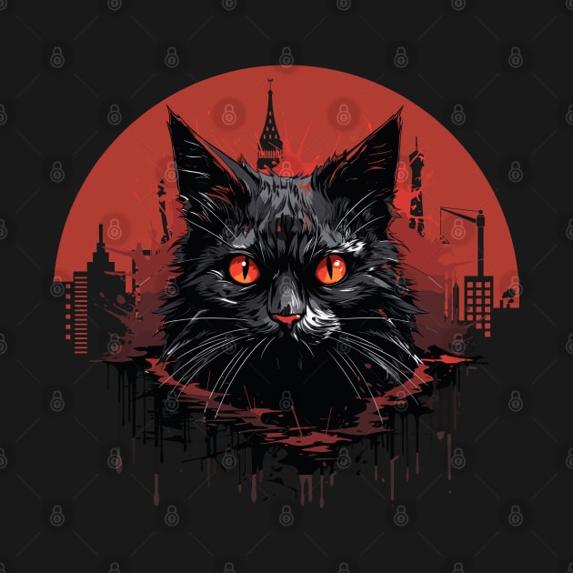 Sinister Cat by Arttdome Designs