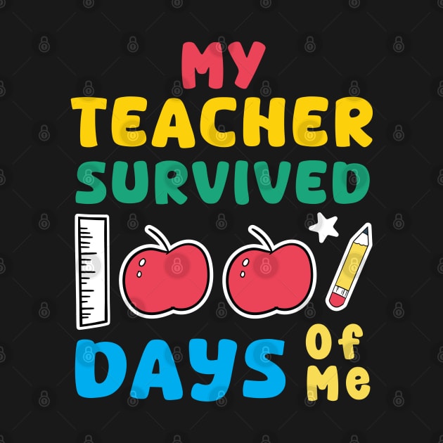 my teacher survived 100 days of me 100 days of school celebration by Emma Creation