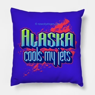 Alaska Cools My Jets Pillow