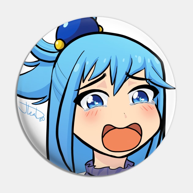 Crybaby Aqua Pin by JT