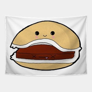 Kawaii Cute Roll N' Sausage Tapestry