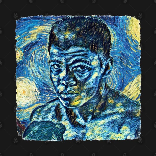 Muhammad Ali Van Gogh Style by todos