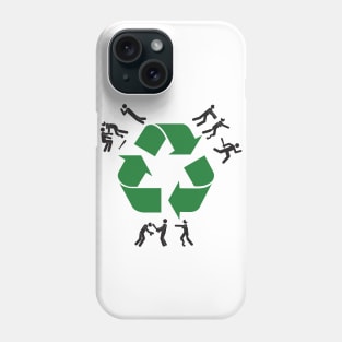 Zombie Recycling Phone Case