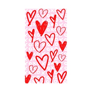 Valentine Day Theme XOXO Phone Cases T-Shirt