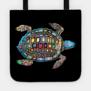 Sea Turtle, animal sea water Tote