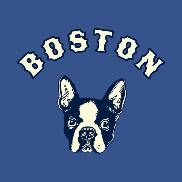 City of Boston Terrier Dog by terrybain