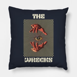 Hand Eyes The Wrecks Pillow