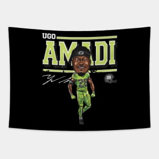 Ugo Amadi Seattle Cartoon Tapestry