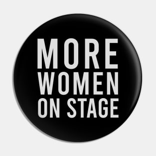 more women on stage Pin