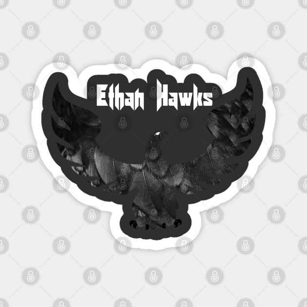 Ethan Hawks Black Hawk Design Magnet by FBW Wrestling 