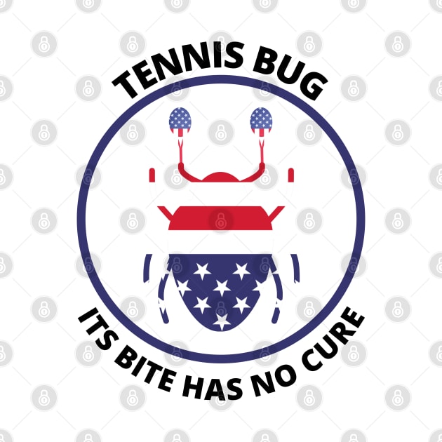 US Open Tennis Bug by TopTennisMerch