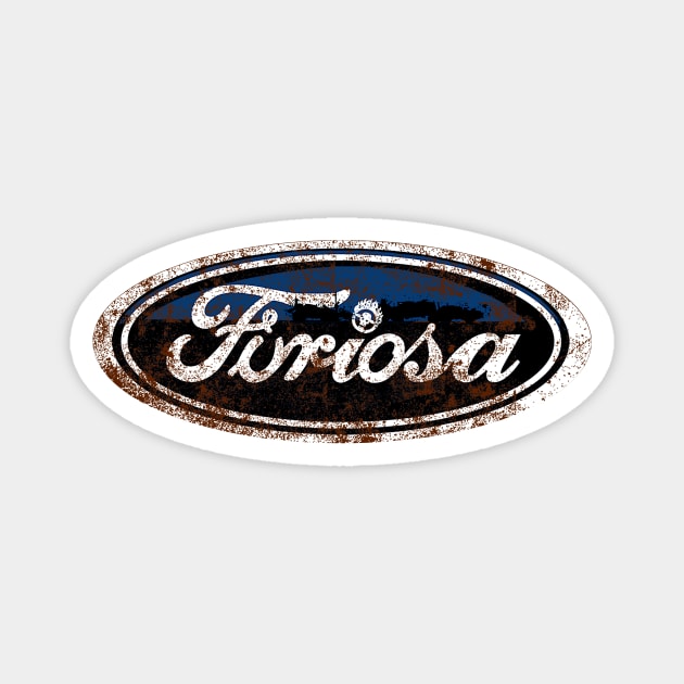 Furiosa Motors Magnet by Littlebluestudios