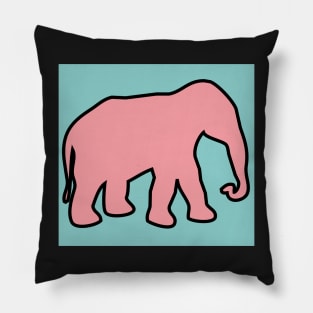 pink elephant Pillow