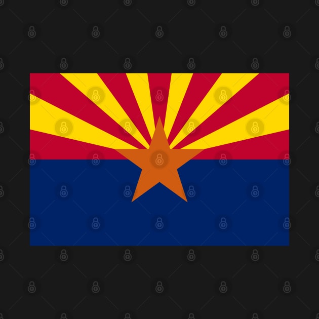 Flag of Arizona by brigadeiro