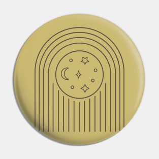 Line Art Astrologie Pin