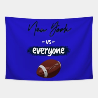 NY vs EVERYONE: Football Special Occasion Tapestry