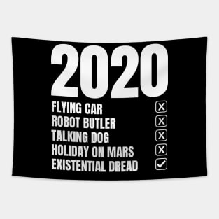 The Future! Less Flying Cars More Existential Dread Tapestry