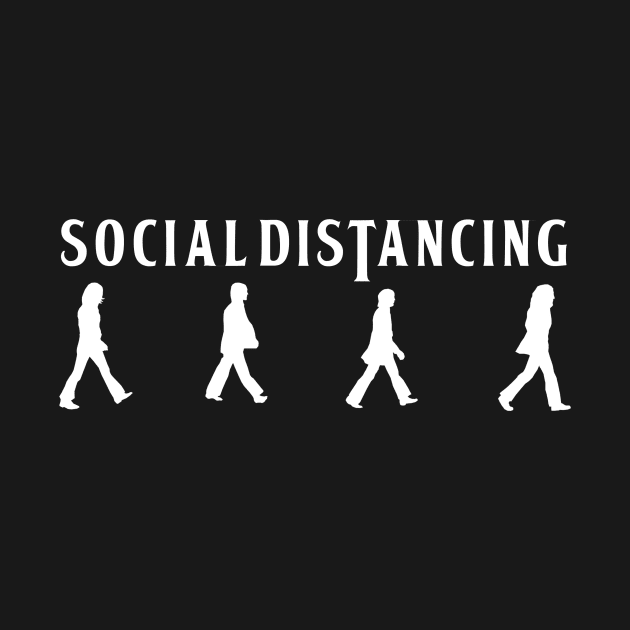 social distancing beatles by 10thstreet