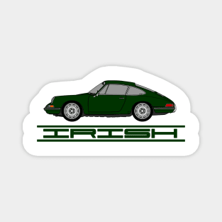 Irish (Green) Pride T-Shirt - Porsche 911 Magnet