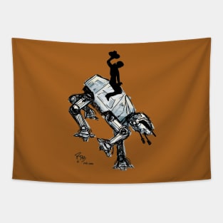 Planet Høth Let 'er BUCK! (prairie blackout) Tapestry