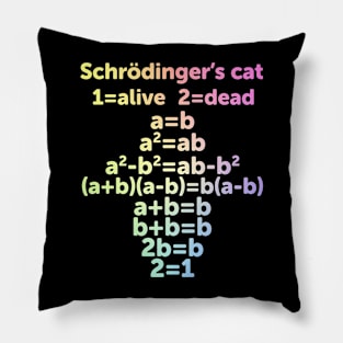 Schrödinger's Cat Pillow