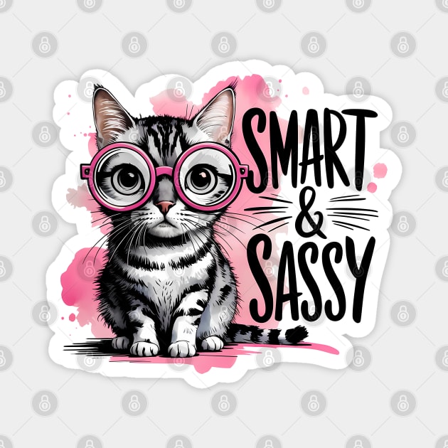 Purrrfect friends cats are family Magnet by Steve
