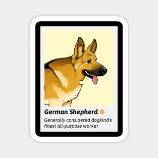 Cool Dog - German Shepard Magnet