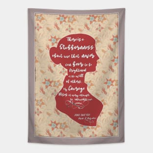 Jane Austen - feminist quote Tapestry