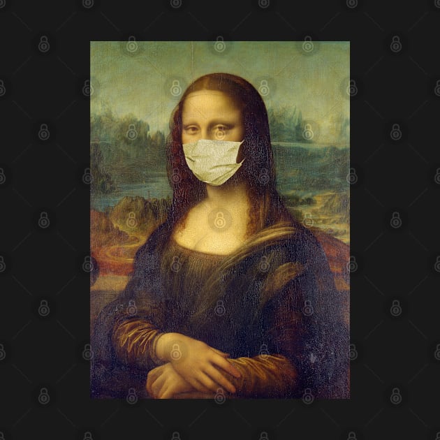 Monalisa With Mask by Aldebaran